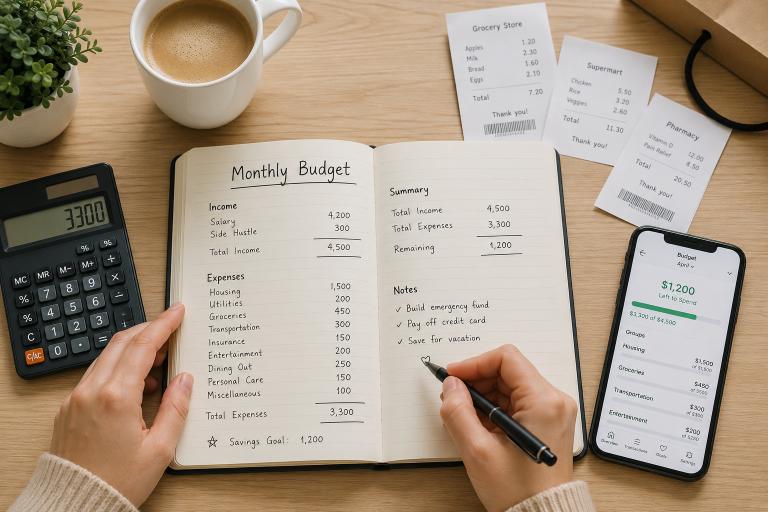 How to Create a Monthly Shopping Budget (and Actually Stick to It)